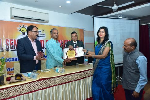Best Emerging Technical Institute Award to Saraswati College of Engineering by Dr.P.V.Pawar Research & Innovation Center