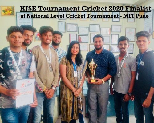 KJSE Tournament Cricket 2020 Finalist